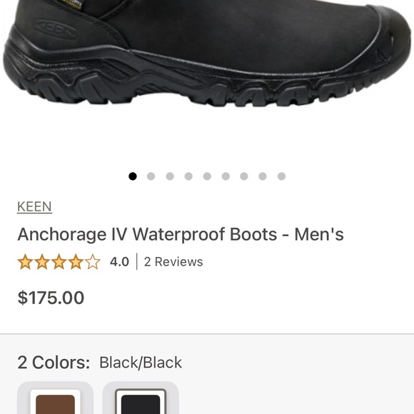 Keen Anchorage III boots - Men’s size 8 - Picture 7 of 7